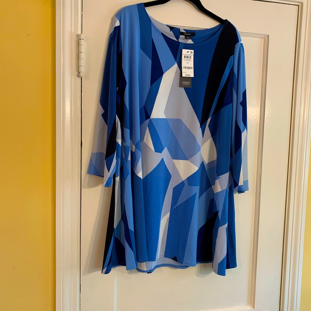 New Alfani swing shirt